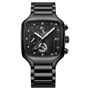 NIBOSI 2573 — Square Chrono Men's Watch