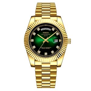 NIBOSI 2627 — Diamond Scale Quartz Watch