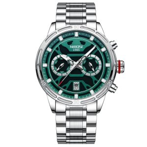 NIBOSI 2537 — Luminous Sport Quartz Watch