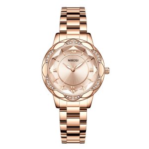 NIBOSI 2672 — Crystal Bloom Women's Watch