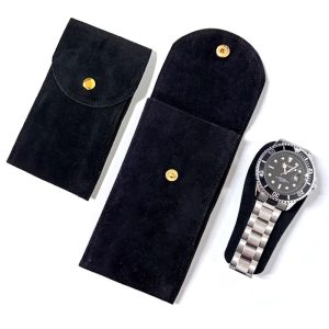 NIBOSI Velvet Watch Travel Pouch