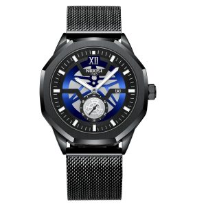 NIBOSI 2518 — Steel Mesh Sport 43MM Watch